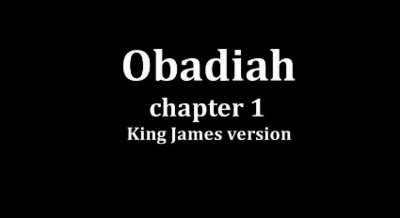 Obadiah 1 King James version