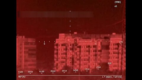 ATGM hits Ukrainian firing position being equipped on a rooftop