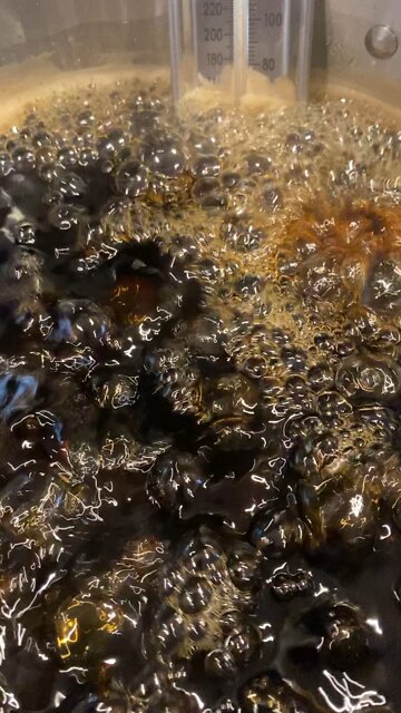 Finishing Maple Syrup Time