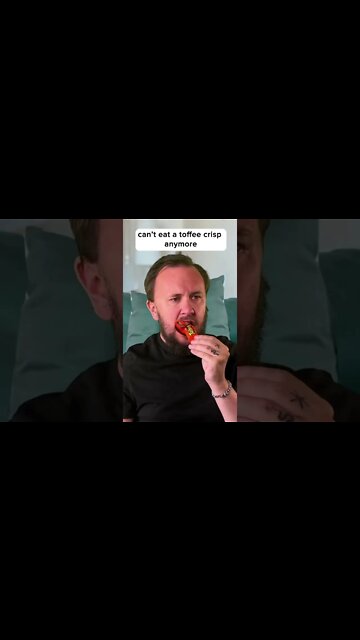 Can’t eat a toffee crisp again now