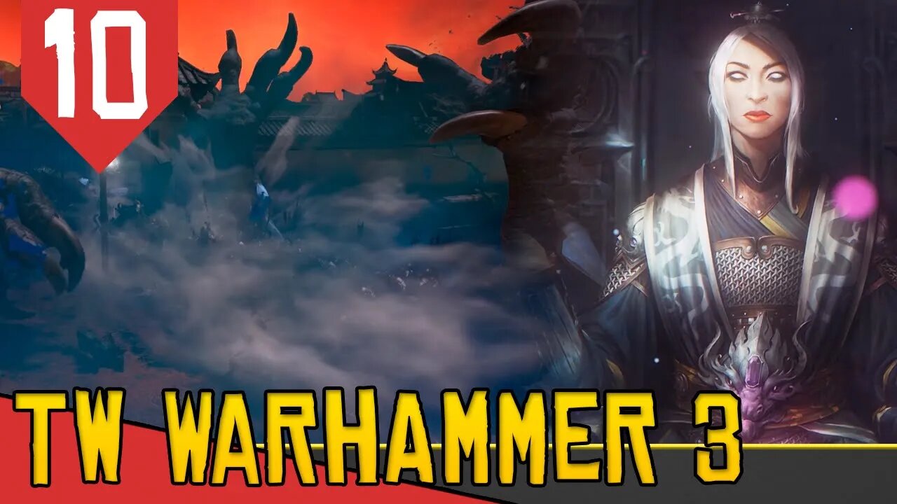 Garras do DRAGÃO da Terra - Total War Warhammer 3 Cathay #10 [Gameplay Português PT-BR]