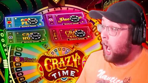 BIG RISKY BETS ON CRAZY TIME!