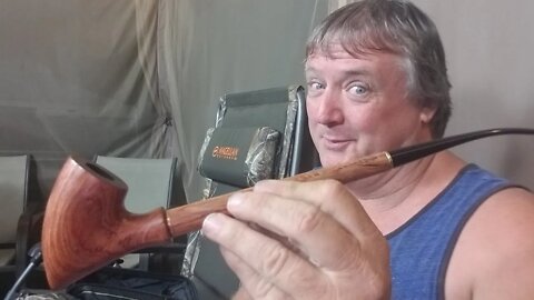 The Tunnell Take #455 A new LOTR pipe on World Hobbit day none the less and my latest injury. Uhg!