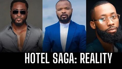 Hotel Saga: Reality TV stars, Pere and Tochi, shade OAP Nedu