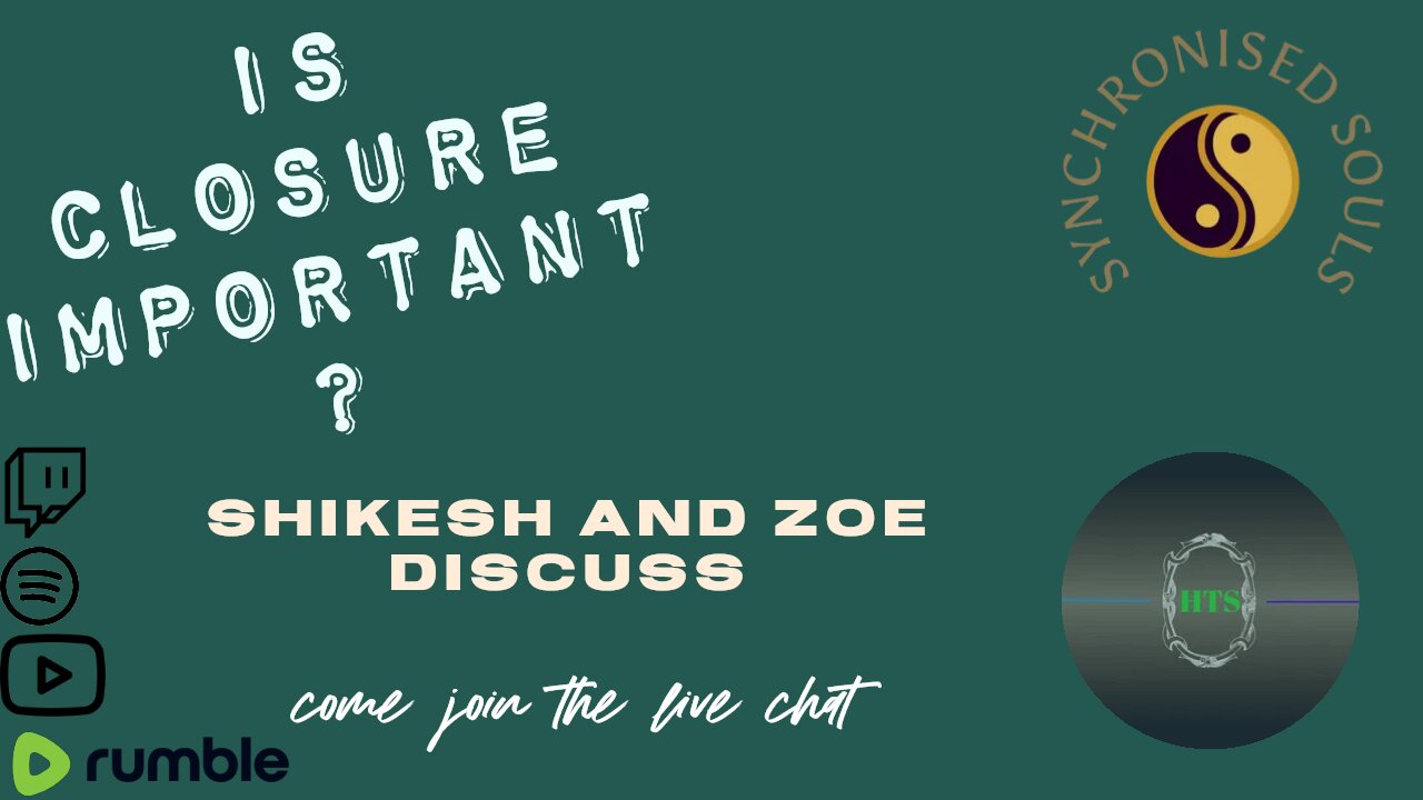 Is Closure Important? Zoe and Shikesh discuss....