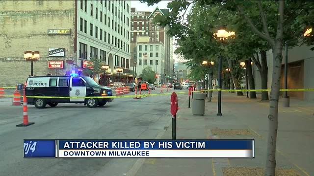 Police: Person who attacked dog walker in downtown Milwaukee dies in homicide