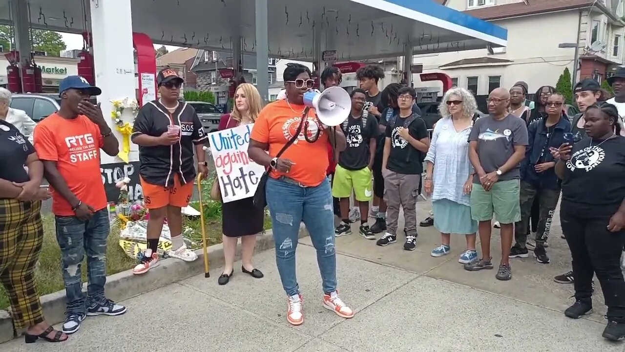 #oshaesibley O'Shae Sibley community response Vigil hosted by Prize Possessions inc