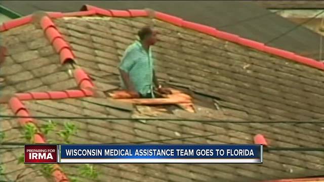 Wisconsin disaster medical assistance team leaves for Irma