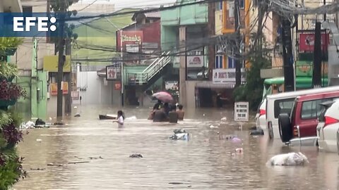 Al menos diez muertos por una tormenta tropical en la isla filipina de Luzón