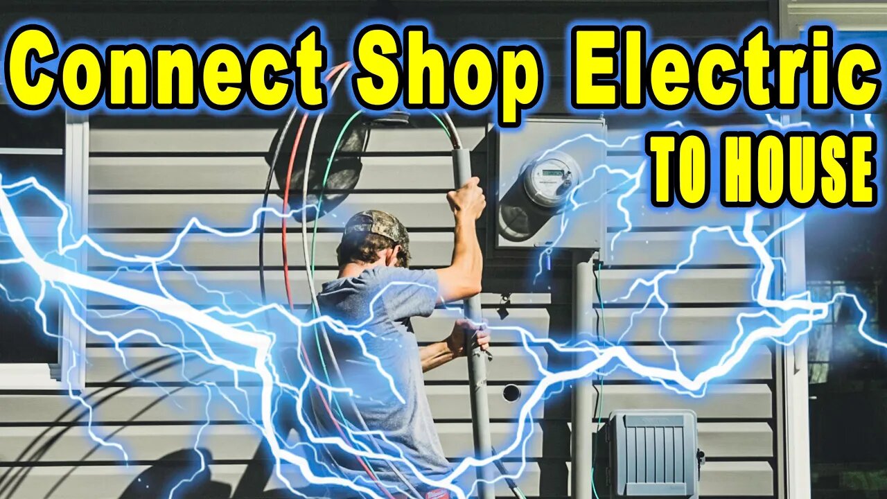 I gave the shop 100 amps!