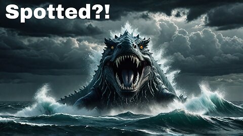 GIANT SEA MONSTER Found in the Ocean! (LEVIATHAN) 🌊🦑
