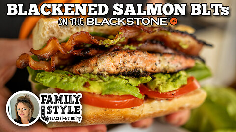 Blackened Salmon BLT | Blackstone Griddles