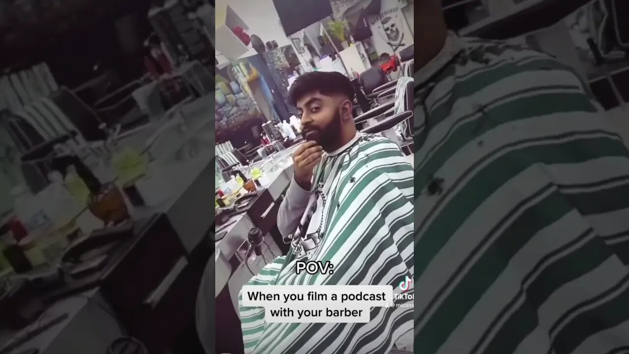 My barber nearly cut my neck
