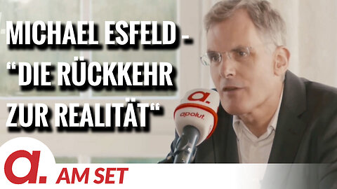 Am Set: Vortrag von Prof. Dr. Michael Esfeld – "Die Rückkehr zur Realität"