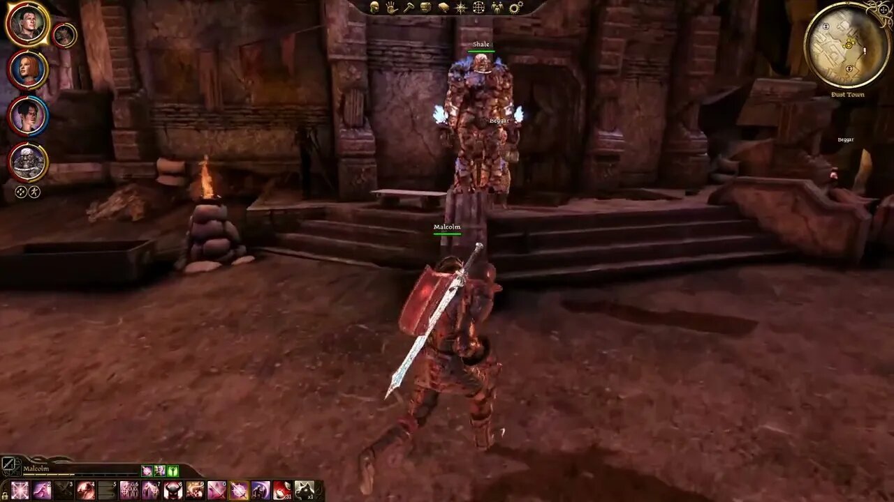 Dragon Age Origins - Shale wants to stand up high