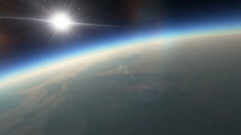 VÍDEO SEM DIREITOS AUTORAIS: Planeta Espaço Atmosfera Sol Estrela Marte Terra