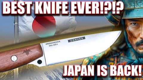 When Japan Makes a Bushcraft Knife... Worlds Best Knife 2024!!