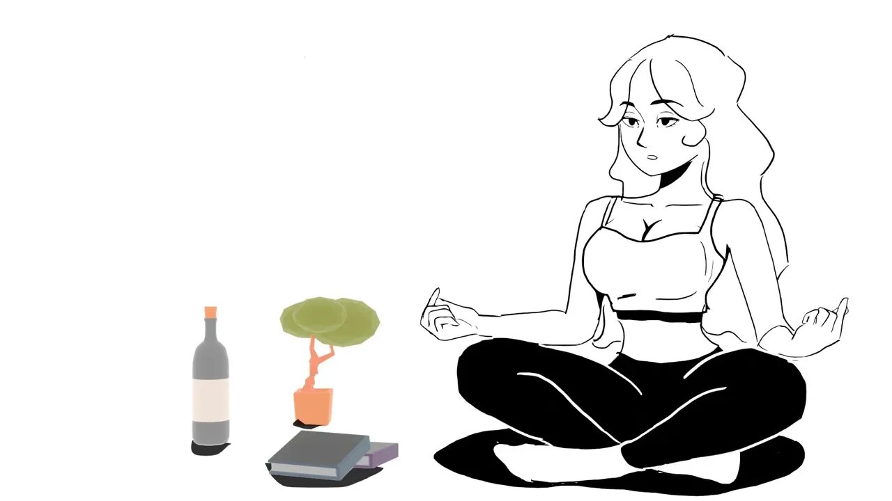 Just a meditation animation