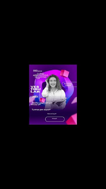 Curso Pré-Vestibular QUANTA, tenha aula com um doutor pelo ITA com 15 anos de experiência e 2000 aul