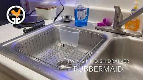 Rubbermaid Twin Sink Disk Drainer