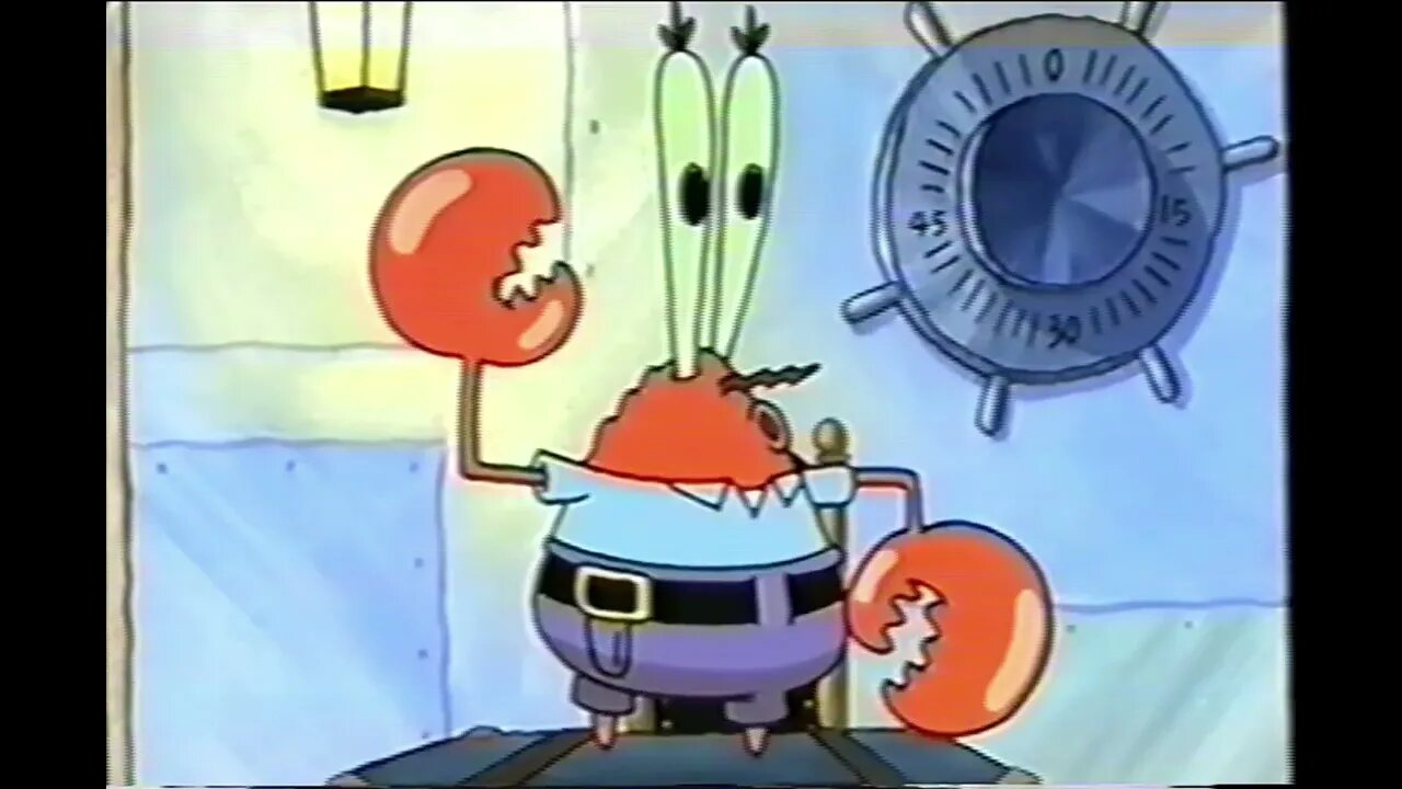Krabs Borg Dance In VHS (For @grimthekitsunehusky2810 )
