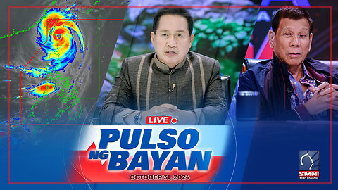 LIVE: Pulso ng Bayan with Admar Vilando at Jade Calabroso | Oct. 31, 2024
