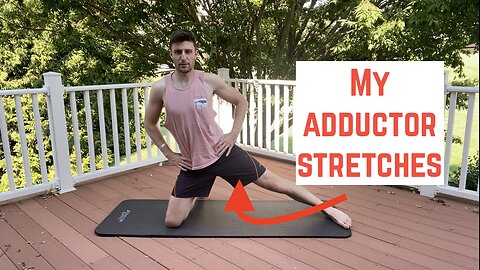 My Adductor Stretches #stretch #gym #running #lifting #exercise