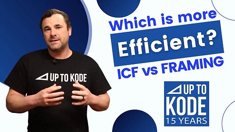 Efficiency Test & Results of ICF vs Conventional Framing.