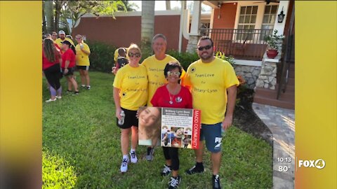 Mothers Against Drunk Driving Walk Route 41 Bridge in Punta Gorda