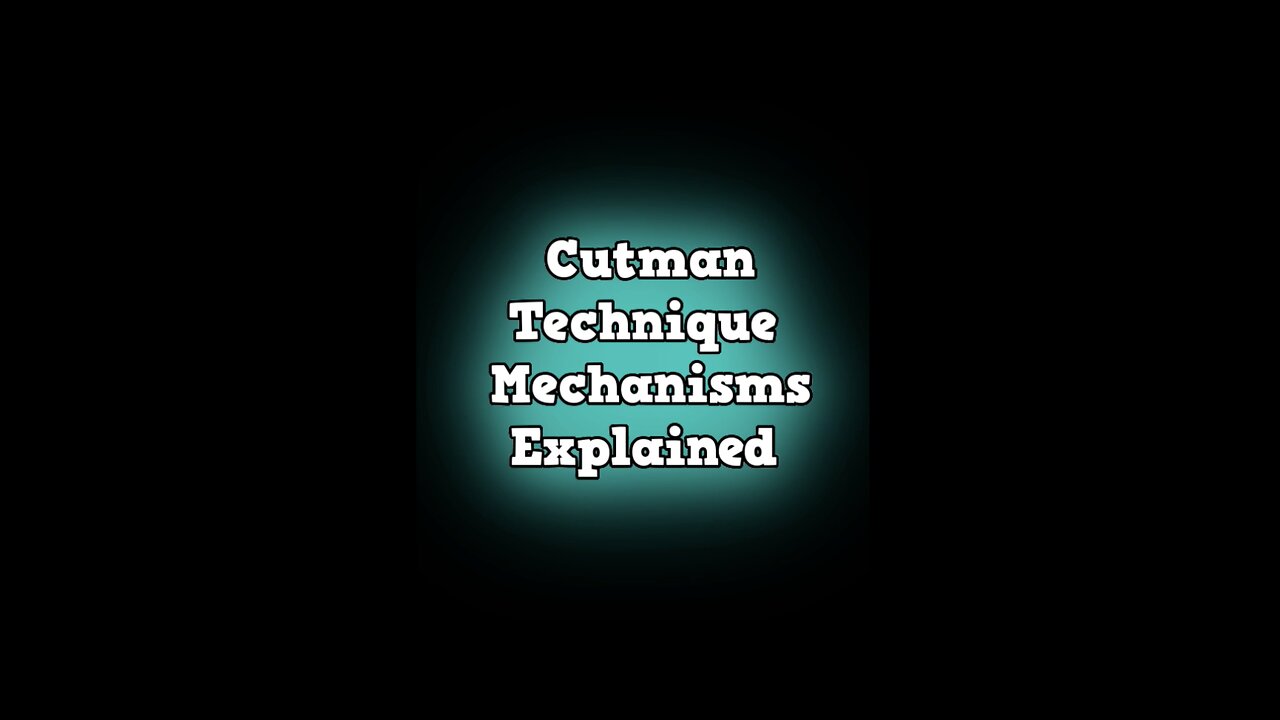 🥸Cutman Technique Mechanisms of Action Explained #mma #ufc #shorts #pov
