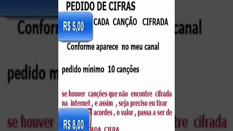 cifras de canções #shorts
