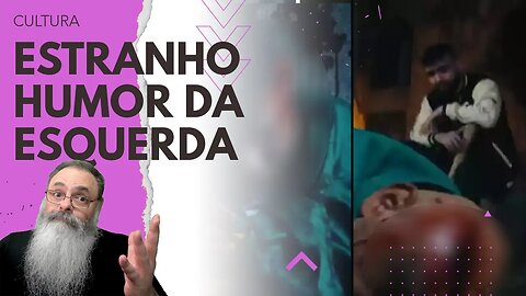 "HUMORISTA" faz SHOW NAZISTA com SIMULAÇÃO de MORTE de LUCIANO HANG e MARCAÇÃO de NIKOLAS FERREIRA