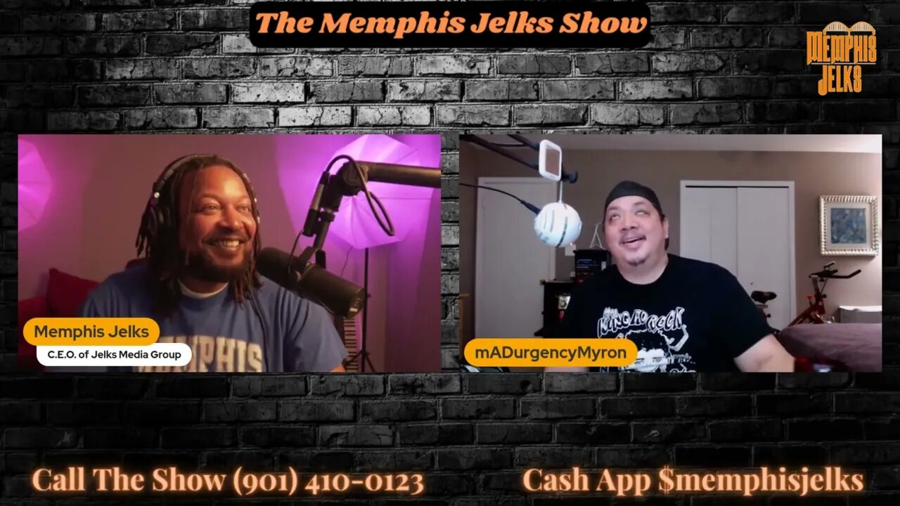 "I Ran Into 2Pac Twice"... @mADurgencyMyron Shares His Story Live On #thememphisjelksshow #2pac