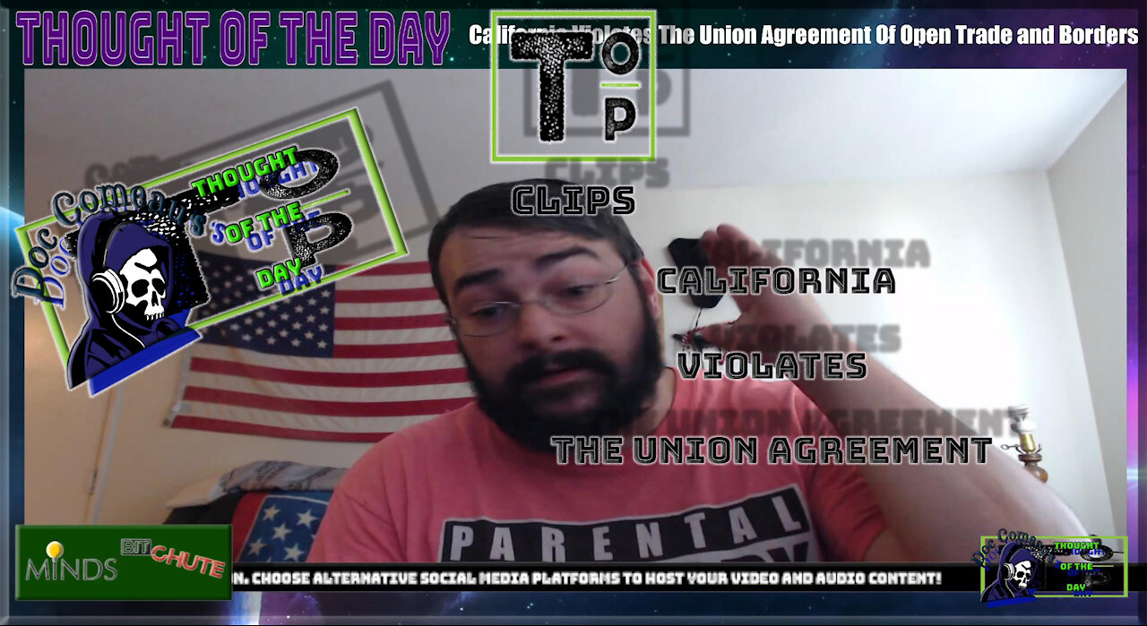 California Violates The Union Agreement (Explicit)