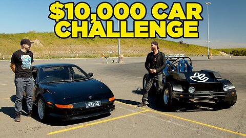 $10,000 Car Challenge ⁄⁄ MR2 vs VW Buggy FINALE