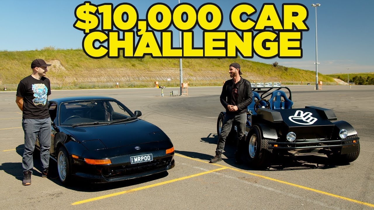 $10,000 Car Challenge ⁄⁄ MR2 vs VW Buggy FINALE