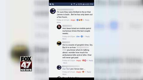 First responders bash mentally-ill man on social media
