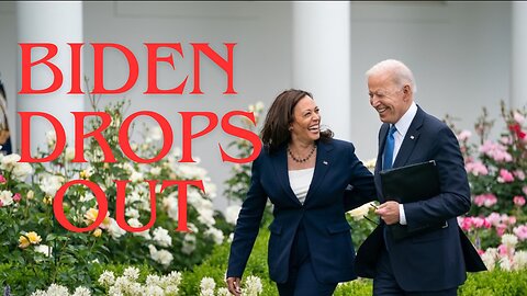 Biden Drops Out As Candidate And Endorses Harris