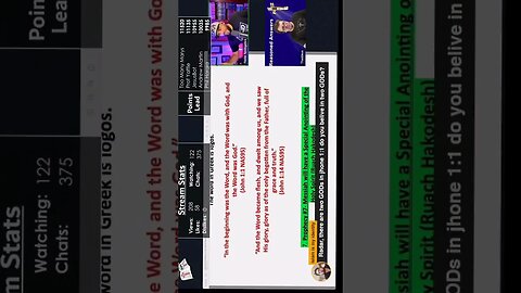 John 1 does not show two Gods #islam #religion #christianity #allah #muslim #jesus #bible #shorts