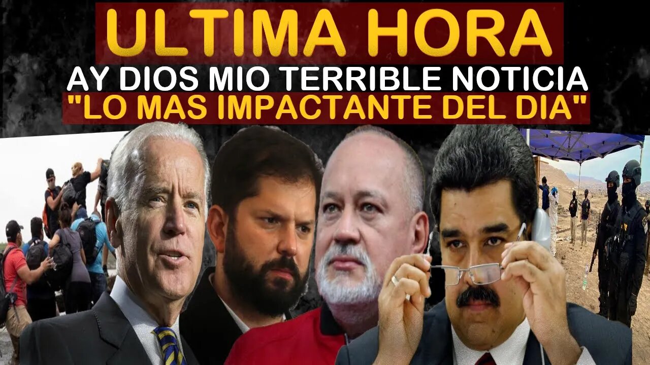 🔴SUCEDIO HOY! URGENTE HACE UNAS HORAS! MIRALO ANTES QUE LO BORREN - NOTICIAS VENEZUELA HOY