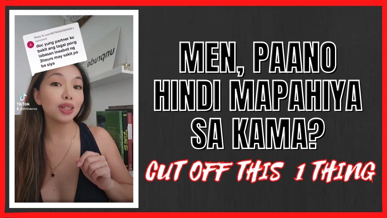 Men, paano hindi mapahiya sa kama? @docricacruz