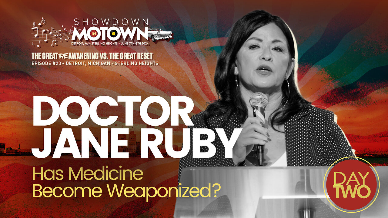 Dr. Jane Ruby | Dr. Jane Ruby Speaks At ReAwaken America Tour Detroit, Michigan! Join Navarro, Flynn, Eric Trump & Team America At Oct 18-19 Selma, NC ReAwaken! Request Tix Via Text 918-851-0102