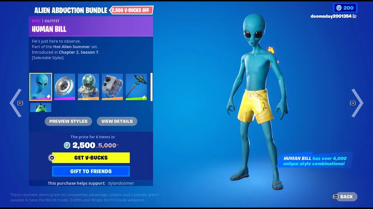 Fortnite Item Shop - ALIENS INVADED FORTNITE! (November 13th, 2023)