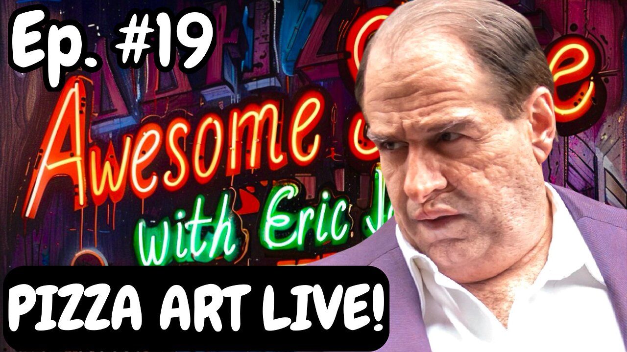 Awesome Sauce PIZZA ART LIVE! Ep. #19: The Penguin