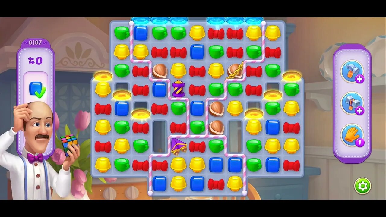 Playrix Homescapes Gameplay Walkthrough Level 8187