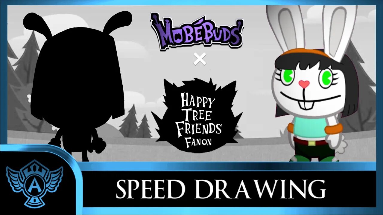 Speed Drawing: Happy Tree Friends Fanon - Khenia | Mobebuds Style