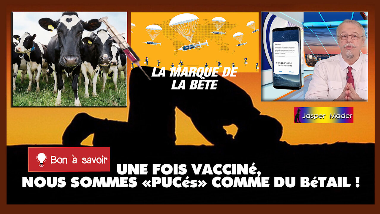 Avec ce type de "Vaccin" c'est le début d'une "mise en esclavage garantie"... (Hd 1080)