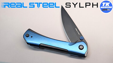 Real Steel Sylph Modern Integral Pocket Knife 7141BB