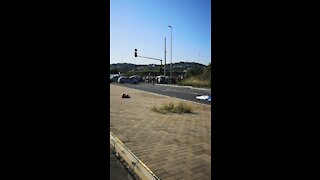 SOUTH AFRICA - Durban - Taxi ploughs into Durban schoolgirls (Videos) (85W)