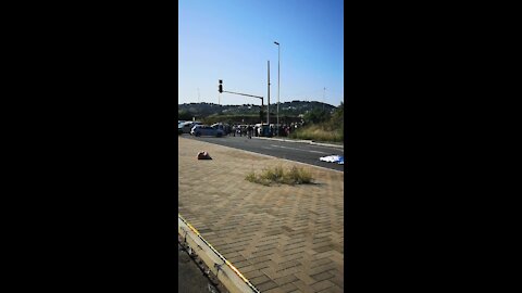 SOUTH AFRICA - Durban - Taxi ploughs into Durban schoolgirls (Videos) (85W)